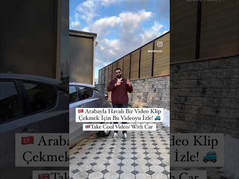 Arabanızla Havalı Video Çekin! #shortsvideo #mobilephotography