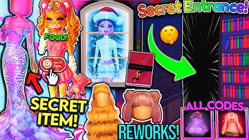 *SECRETS* You MISSED In The WINTER UPDATE! Items, Hidden LOCATIONS, Codes, & MORE | Dress To Impress