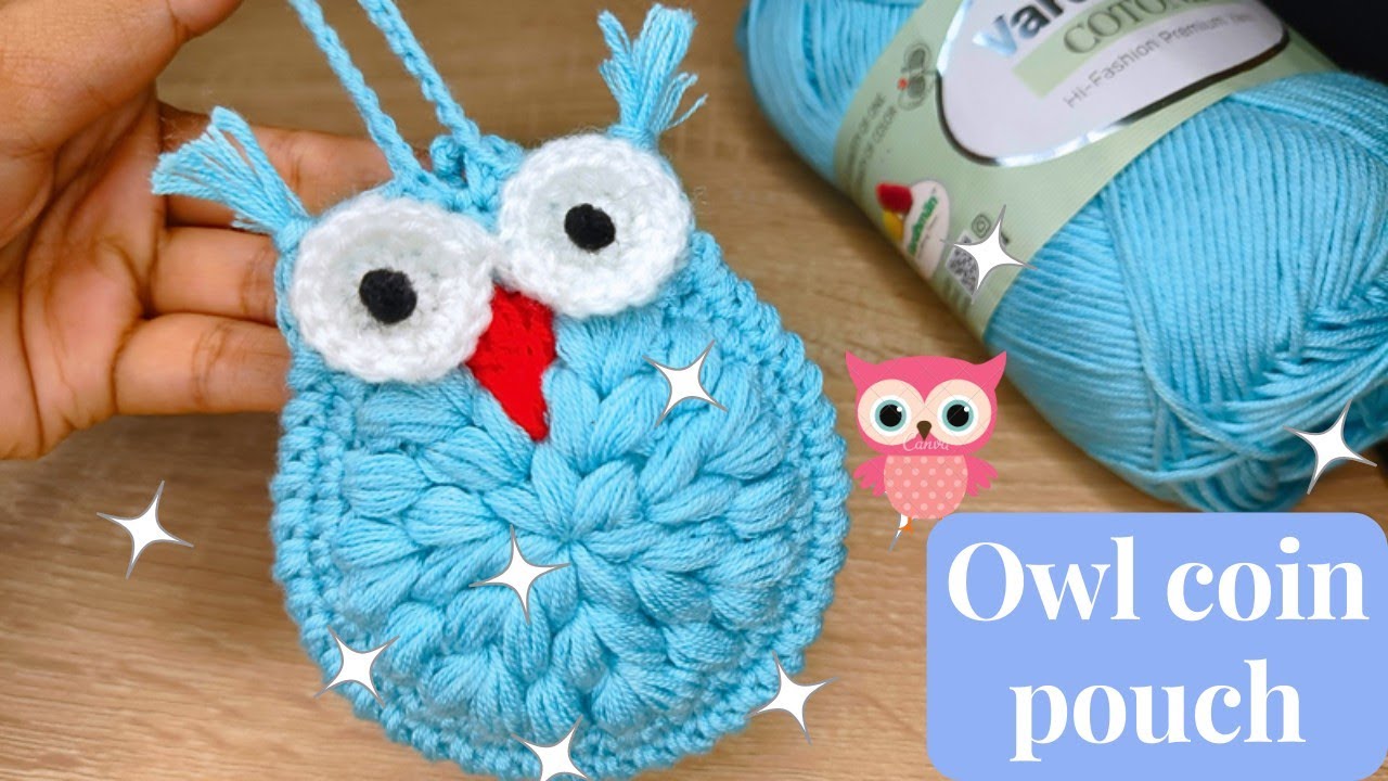 Owl Purse Crochet Pattern | 3d-mon.com