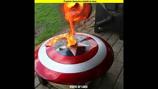 Captain America shield vs lava enna agum #shorts #viral #trending