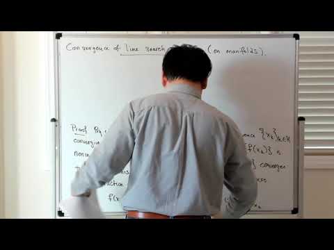 Convergence of line-search