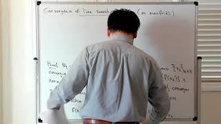 Convergence of line-search methods on manifolds