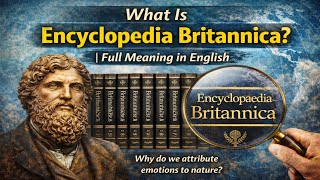 "What Is Encyclopedia Britannica? | Full Meaning in English" #literaturepag 