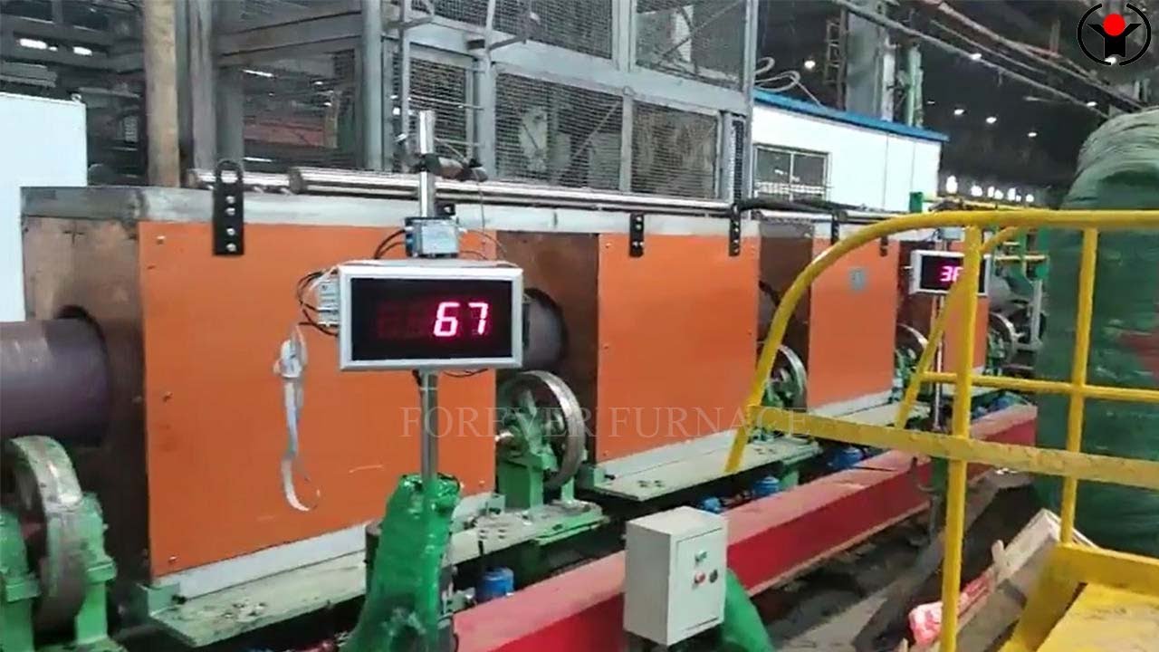 oil pipeline induction heat treatment equipment 