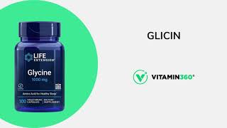 Life Extension Glicin 1000 mg bemutató