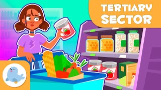 tertiary sector kids services commerce