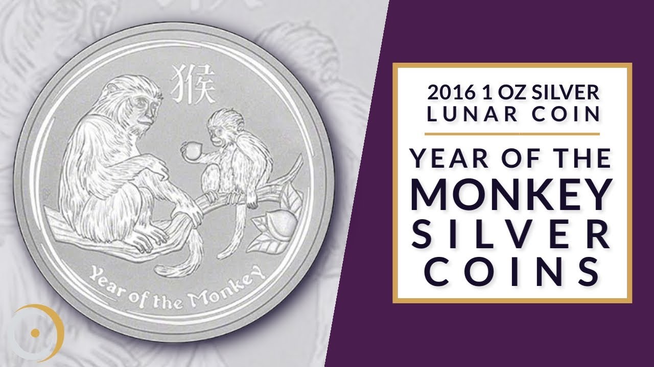 2016 Perth Mint Year of the Monkey 1 oz Silver Coins - YouTube