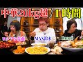 （Eng-Sub）【大食いYouTuber集結】20kg超のデカ盛り中華を１時間で食べきれるか!?一流料理人との真剣勝負！【MAX鈴木,ロシアン佐藤,Dracö vs. 菰田欣也軍団】