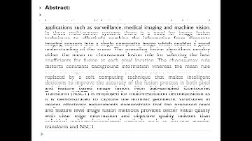 Comparison of Pixel-Level and Feature Level Image Fusion Methods
