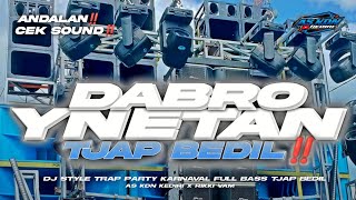 Dj Tjap Bedil Cocok Buat Cek Sound
