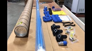 How to install Fastpipe 3/4' RapidAir Compressed air line, Tips, Unboxing and Review  of fast pipe