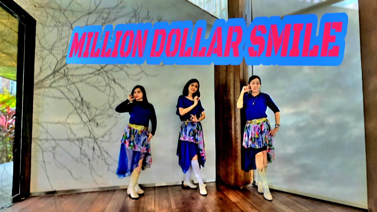 MILLION DOLLAR SMILE - INTERMEDIATE LINE DANCE