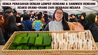 REAKSI ORANG DARI BERBAGAI NEGARA PENASARAN DENGAN LEMPER RENDANG & SANDWICH RENDANG