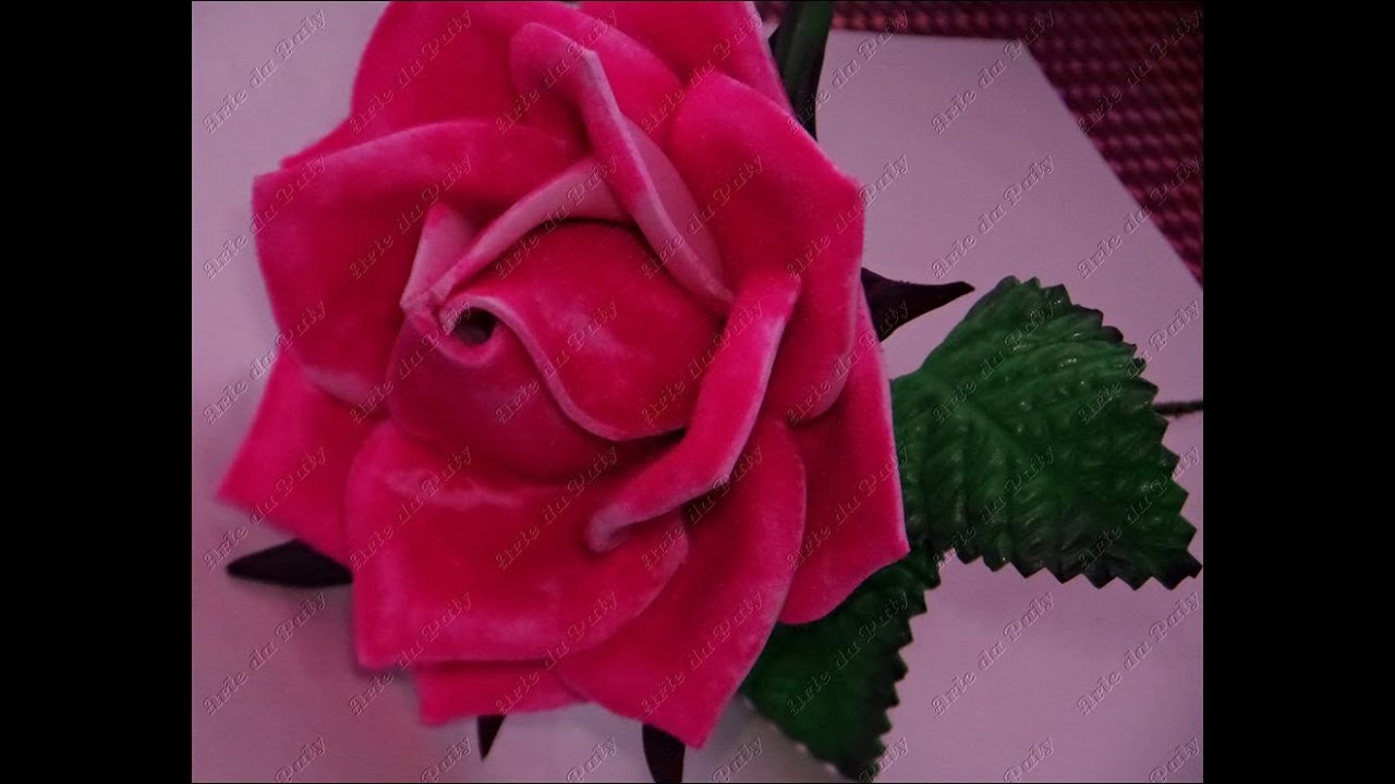 rosa mexicana / rosa colombiana ou rosa lisa eva passo a passo - thptnganamst.edu.vn