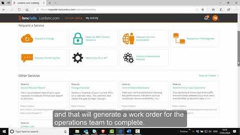 BMC Helix overview of i.onbmc.com
