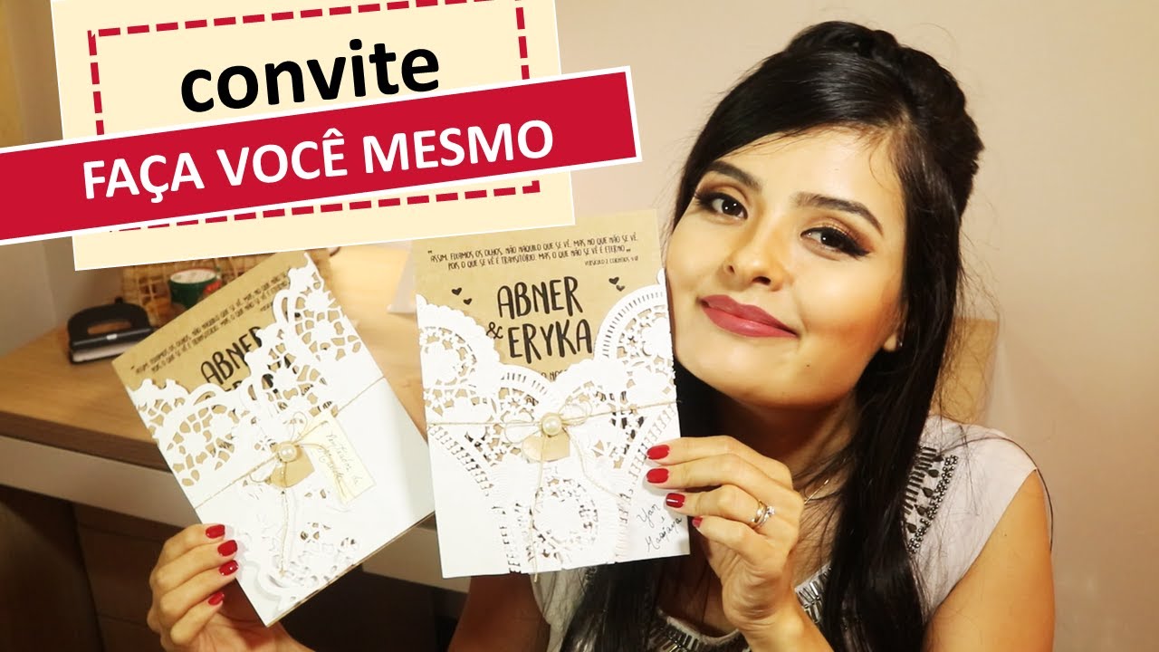 Convite de casamento VINTAGE | DIY