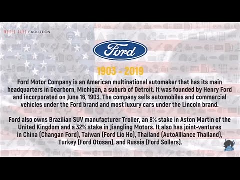 Ford გამოშვების წლები 1903 - 2019