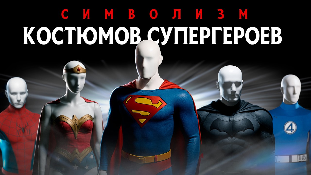 Художественная Ценность КОСТЮМОВ СУПЕРГЕРОЕВ - Как создаются уникальные образы DC и MARVEL?