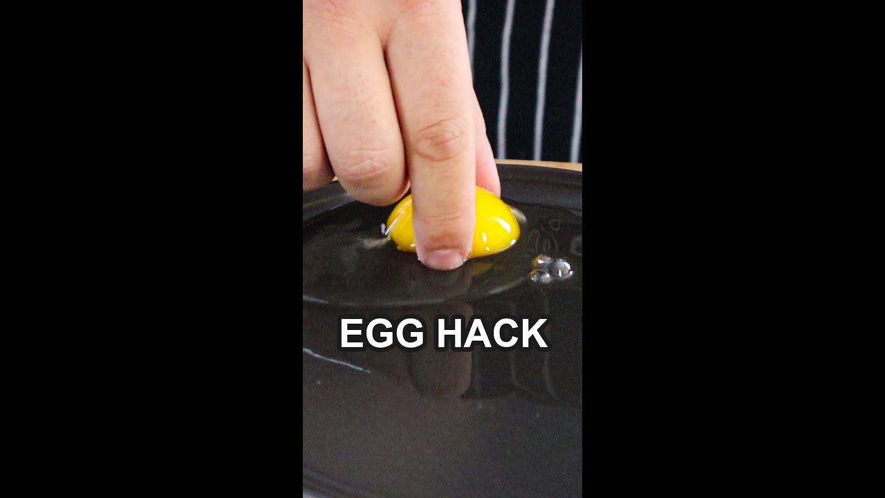 Trying Hack with Egg #shorts