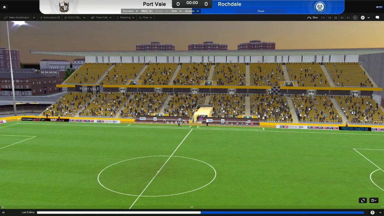Unemployed Football Manager Episode 1: Port vale to the rescue
