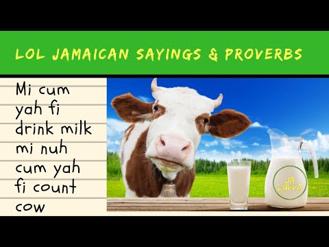 Laugh Out Loud Jamaican Sayings And Proverbs Series : #2
