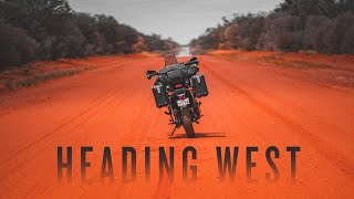 Riding 1000km into the outback to grab one image on my Royal Enfield Himalayan motorbike.