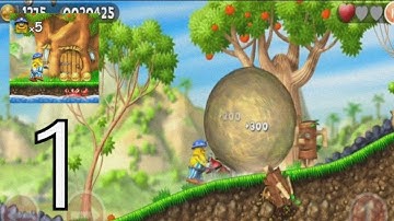 Incredible Jack: Jump & Run -  Gameplay Walkthrough Part 1 (iOS, Android)