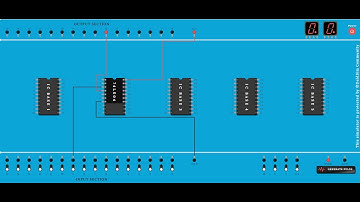 Digital Electronics Experiment: Online Simulation NOT GATE IC 74LS04