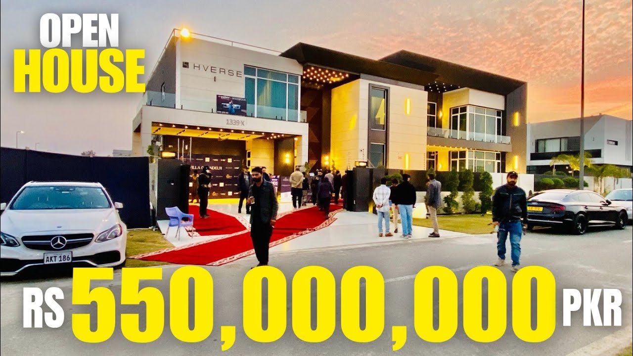 Ultra Luxury 4 Kanal Fully Furnished House | DHA Phase 7 Sector X | Open House | Cinema, Pool, Solar