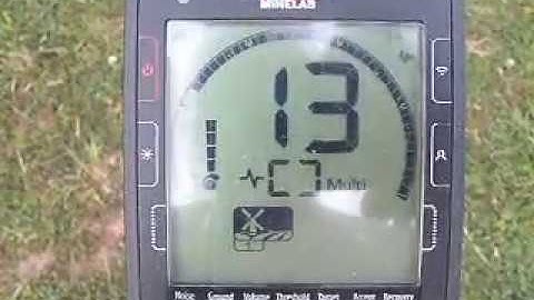 Minelab Equinox Depth Indicator