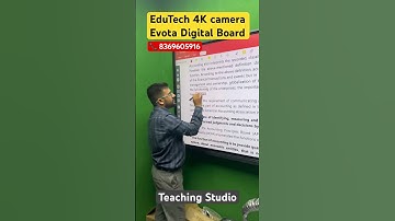 Complete Studio Setup | Online Teaching | 4k camera | #interactivedigitalboard #4kptzcamera #shorts
