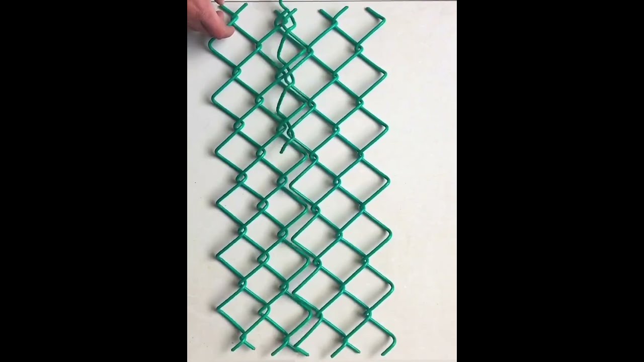How To Link 2 Pieces Of Chain Link Fence Together YouTube How To Link 2 Pieces Of Chain Link Fence Together YouTube