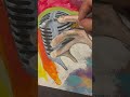 Painting a mic with acrylic paint #art #painting #artshorts #artists #artshorts #viral #viralart
