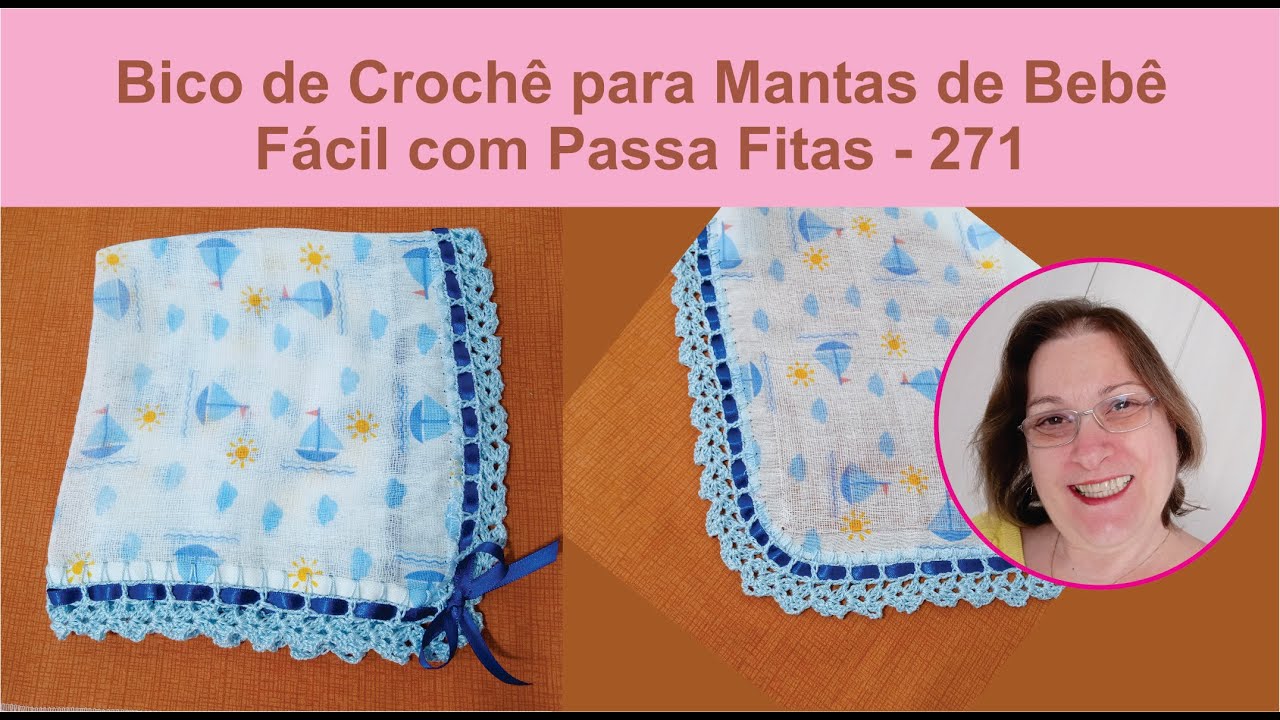 Como hacer una manta para bebe