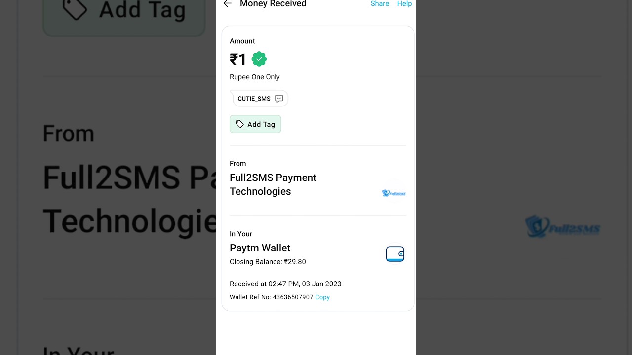 🤑 Minimum Redeem 1 Rupees Paytm Cash | Minimum Withdrawal 1 Rupee App | 