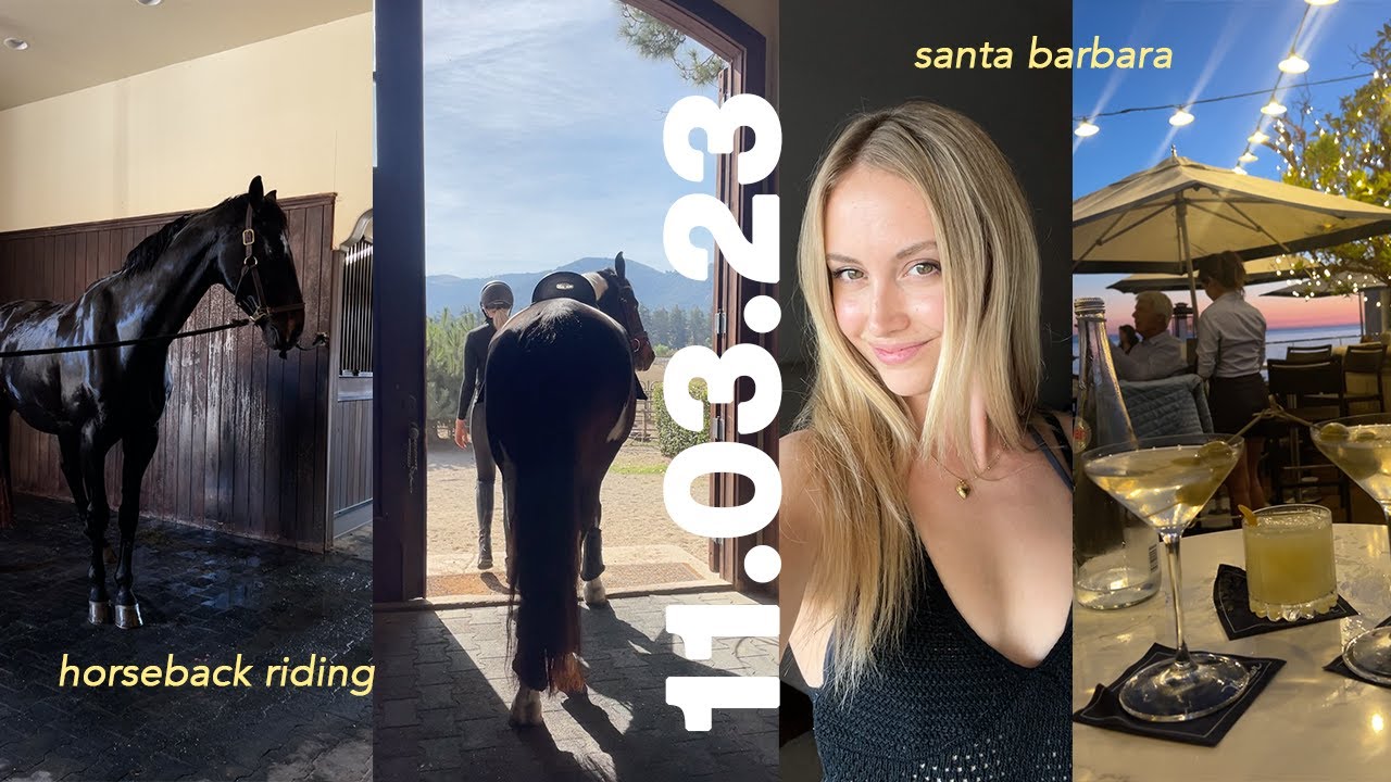 VLOG: horseback riding, GRWM for a date   | Casual Fall Vlogs 2023 ep 3