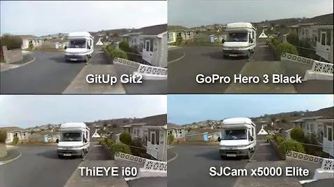 GoPro Hero 3 Black vs 4 Good Budget Action Cameras -Eken H9, Git2, SJCam x5000, ThiEYE i60