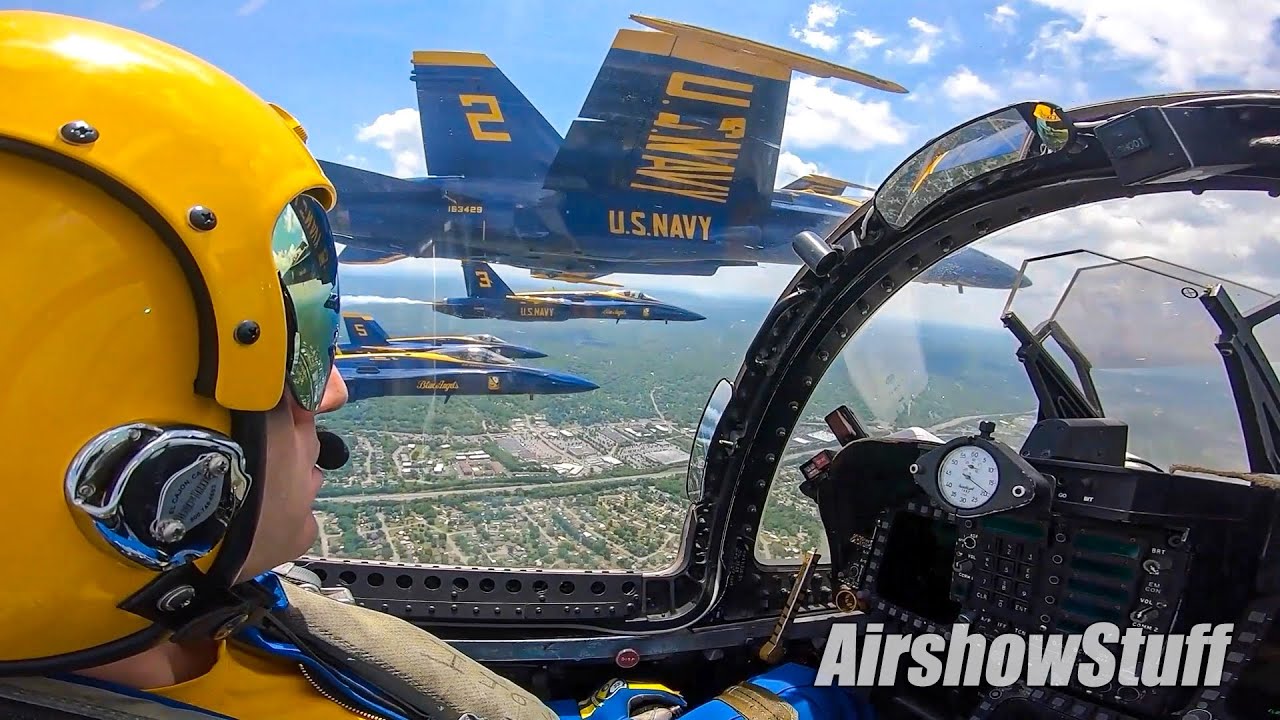 Cockpit Footage – Little Rock America Strong Flyover