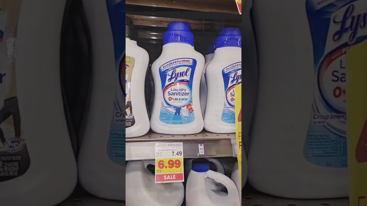 FREE LYSOL LAUNDRY SANITIZER
