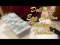 Dollhouse Egg Carton Walkway Tutorial
