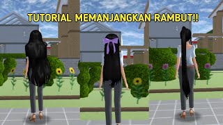 Tutorial Cara Memanjangkan Rambut Sakura School Simulator.