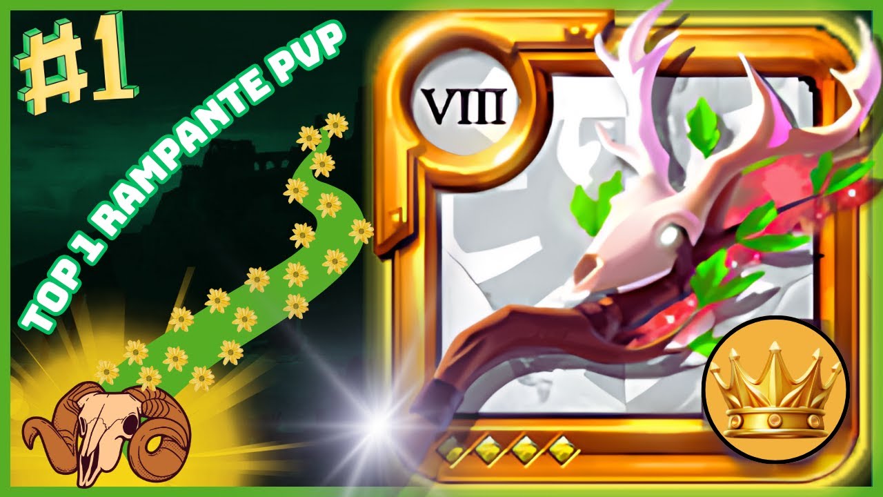 🌿👑 TOP 1 RAMPANTE PVP – BUILD INSANA DE NATURE! ⚔️🔥