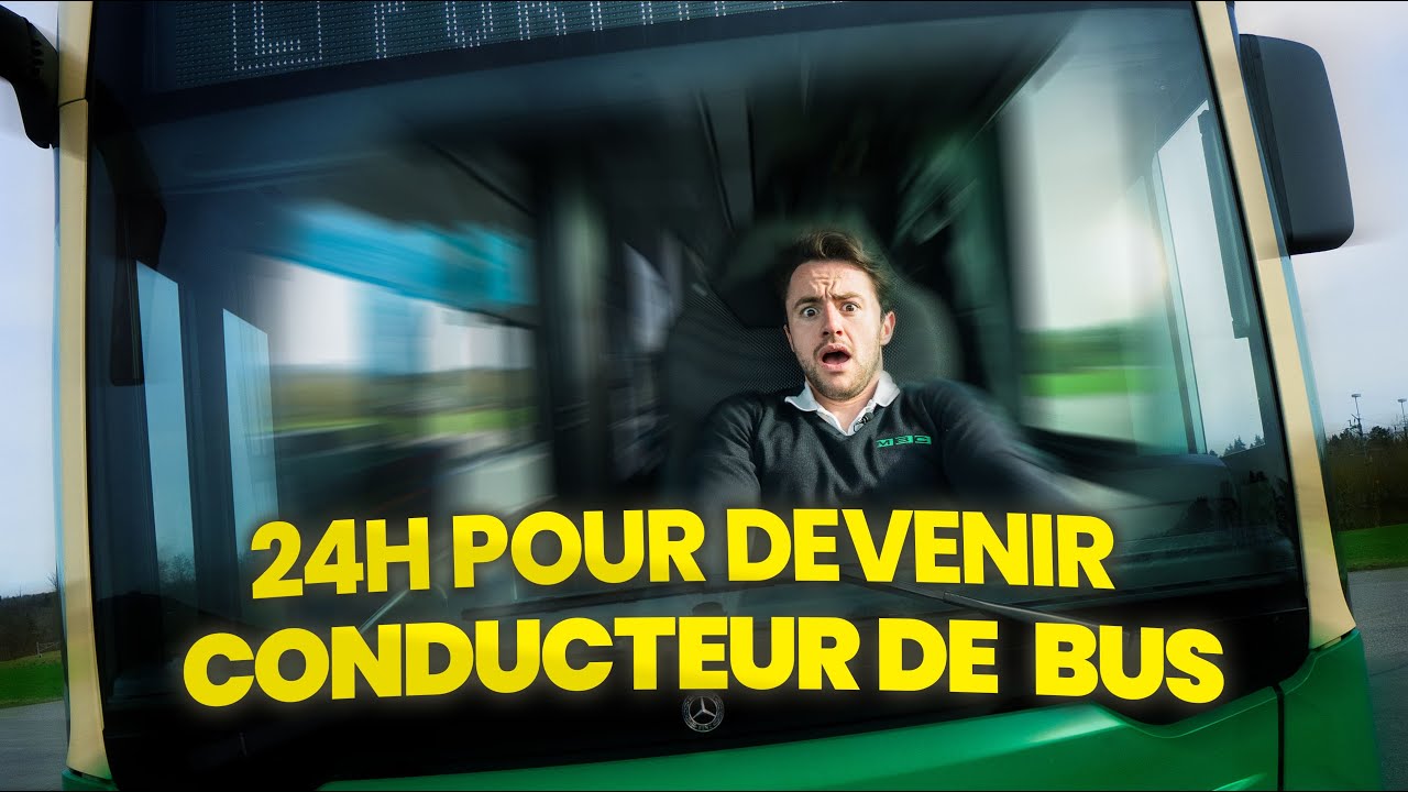 24H POUR APPRENDRE À CONDUIRE UN BUS