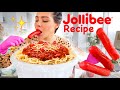 FIRST TIME MAKING EASY JOLLIBEE SPAGHETTI AT HOME + RED AND JUICY HOT DOG 먹방 MUKBANG & COOKING SHOW