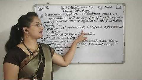 CA CLASS-10 Ch-2 Internet Services & Mobile Technologies Part-5