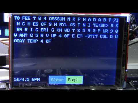 Black Pill CW Straight Key Code