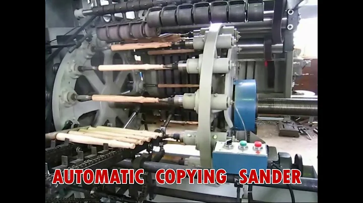 FULLY AUTO WOOD COPYING LATHE & AUTOMATIC  COPYING  SANDER