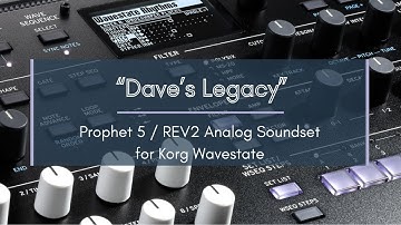 Korg Wavestate: "Dave