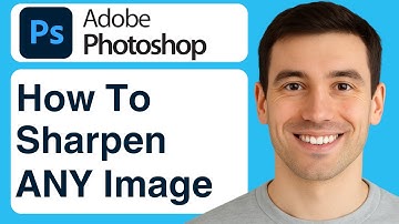 How To Sharpen Image In Photoshop - 2025 (Tutorial)