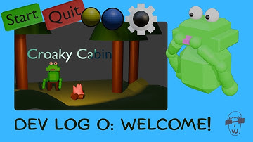 Croaky Cabin Devlog #0 - Making a Frog Platformer in Godot & Blender